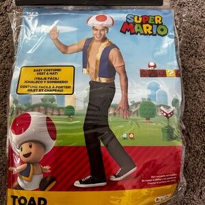 Toad costume Super Mario